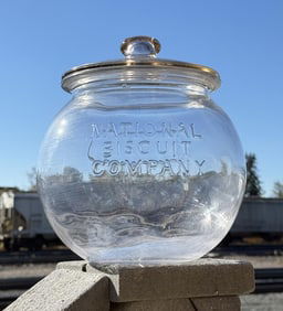 Nabisco National Biscuit Company Glass Jar