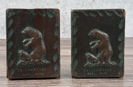 Yellowstone National Park Bookends