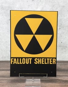 US Department of Defense Fallout Shelter Sign