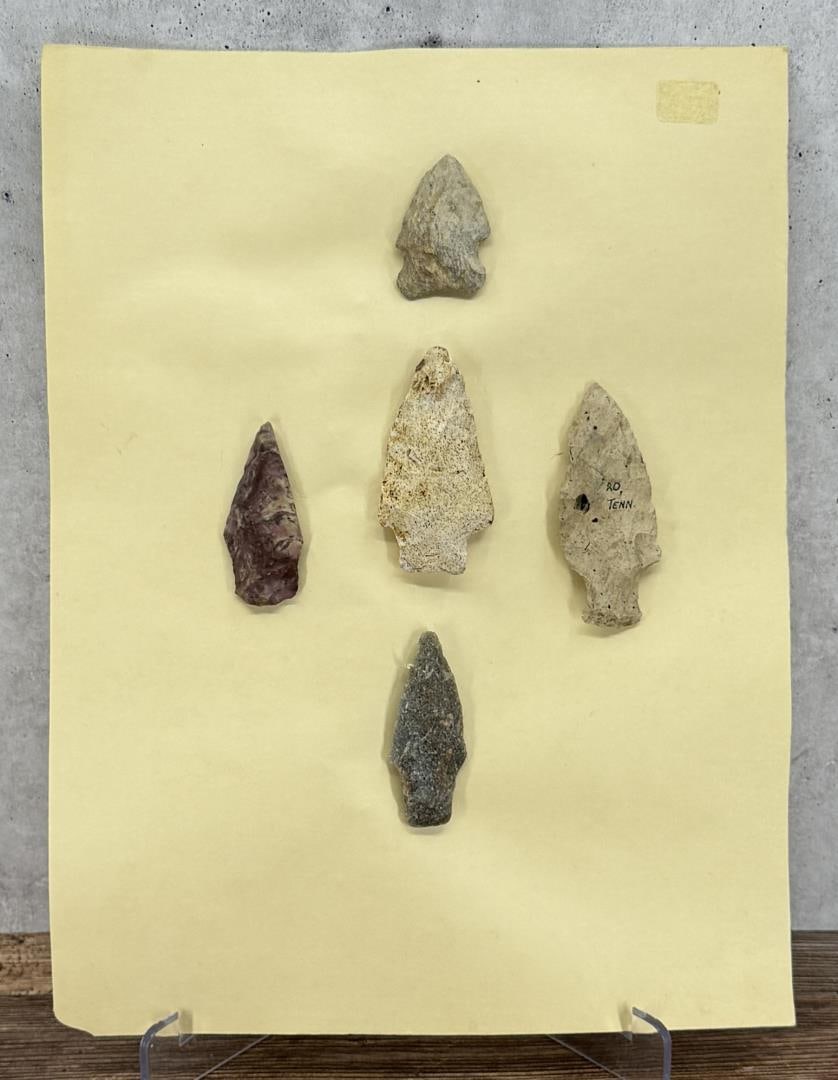 Ancient Native American Indian Stone Arrowheads (1 of 4)