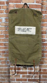 WW2 Army Air Force Garment Bag Soldier Named