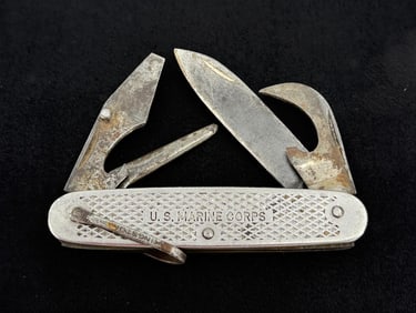 WW2 Kingston USMC Marine Corps Pocket Knife