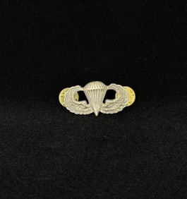 Vietnam Airborne Sterling Paratrooper Jump Wings