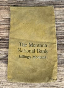 Montana National Bank Billings Bank Bag