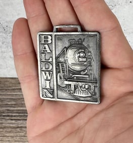 Baldwin Locomotive Works Watch Fob