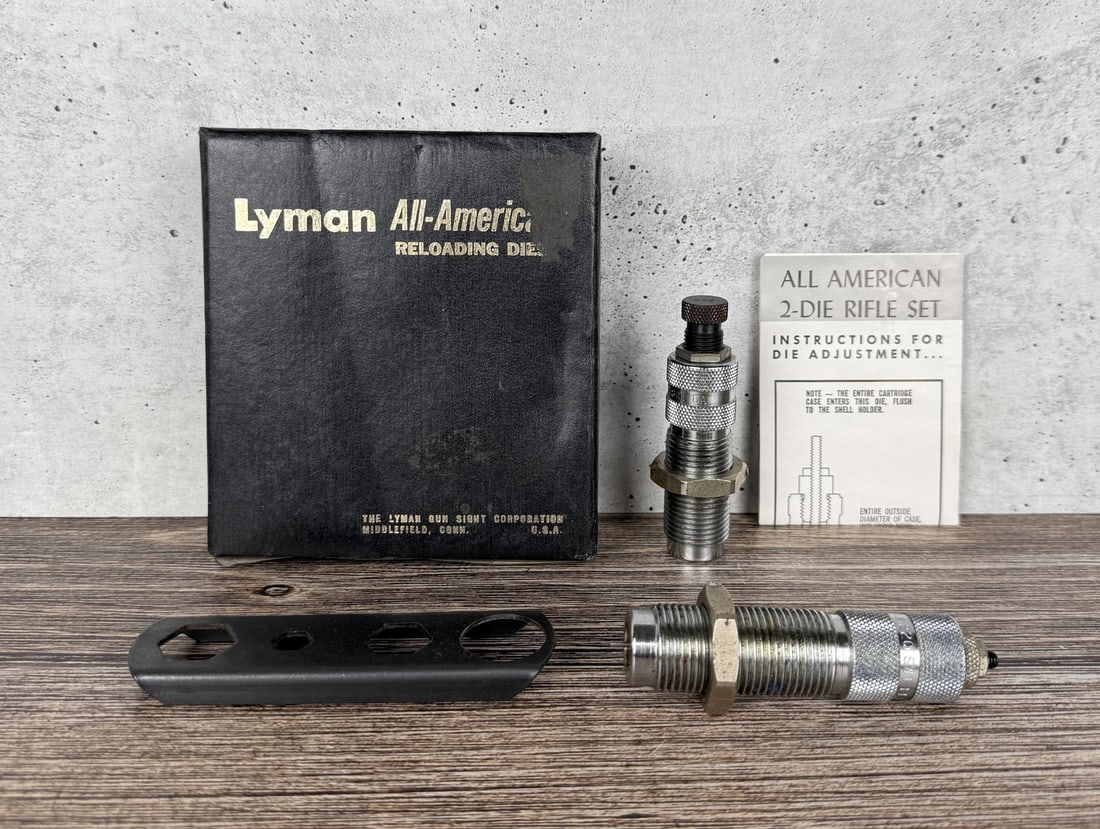 Lyman .220 Swift Reloading Dies: Nice set