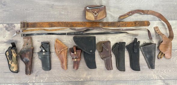 Collection of Pistol Holsters