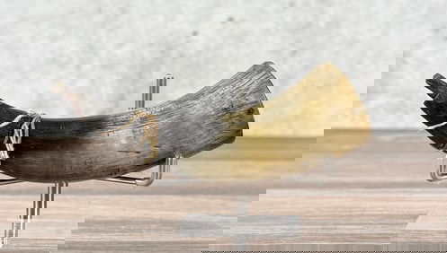 Antique Frontier Powder Horn