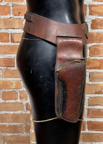 Hunter Leather Gunfighter Ammo Belt Gun Rig