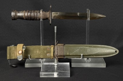 WW2 US M4 Bayonet Utica