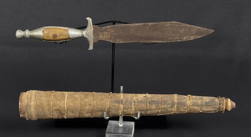 Antique Mexican Bowie Fighting Knife