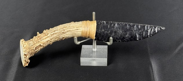 Bo Earls Handmade Horn Handle Knife