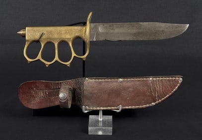 WW2 Theater Made USMC PAL Knuckle Knife