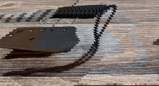 Strider Custom Made Tiger Stripe Knife