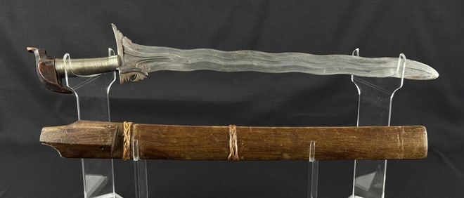 WW2 Bring Back Philippine Moro Keris Sword