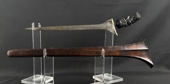 Balinese Naga Handle Keris Kris Dagger