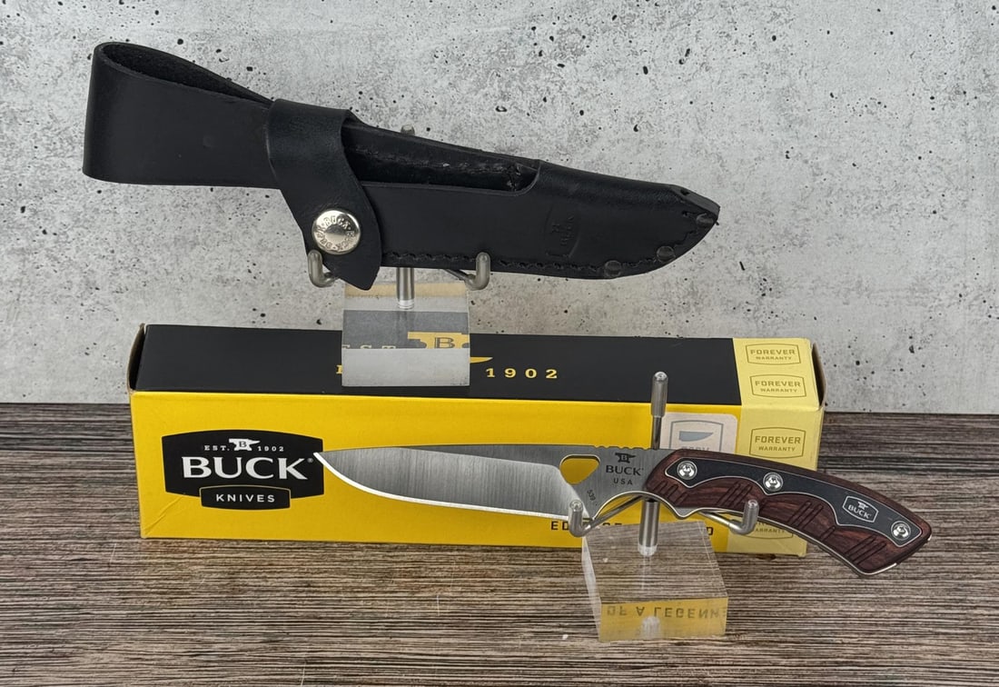 Buck 539 Open Season Small Game Knife: New in box. 2015 tang stamp.