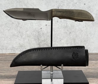 Anza USA Micarta Hunting Knife