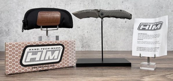 HTM Hand Tech Made MFDRGHMGRNS Pocket Knife