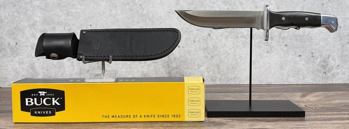 Buck 124 Frontiersman Micarta Knife