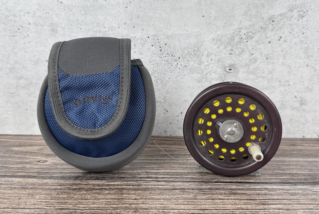 Orvis 1915 ER Fly Fishing Reel: Nice example with case.