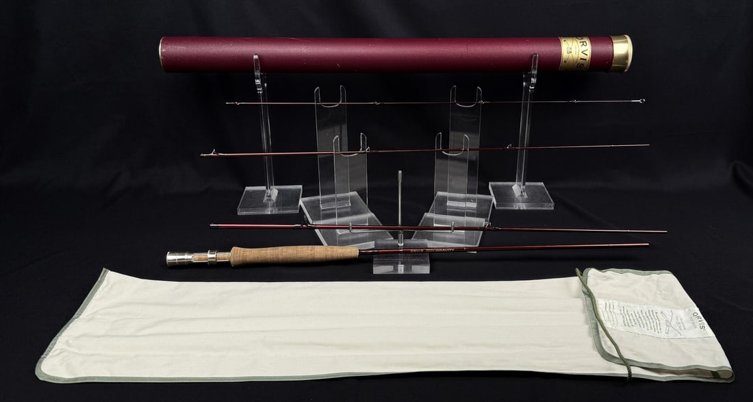 Orvis Zero Gravity 8 1/2' 4wt Fly Fishing Rod: 2 7/8 oz. Tip Flex 9.5.
