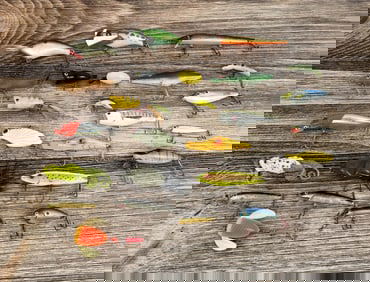 Collection of Vintage Fishing Lures