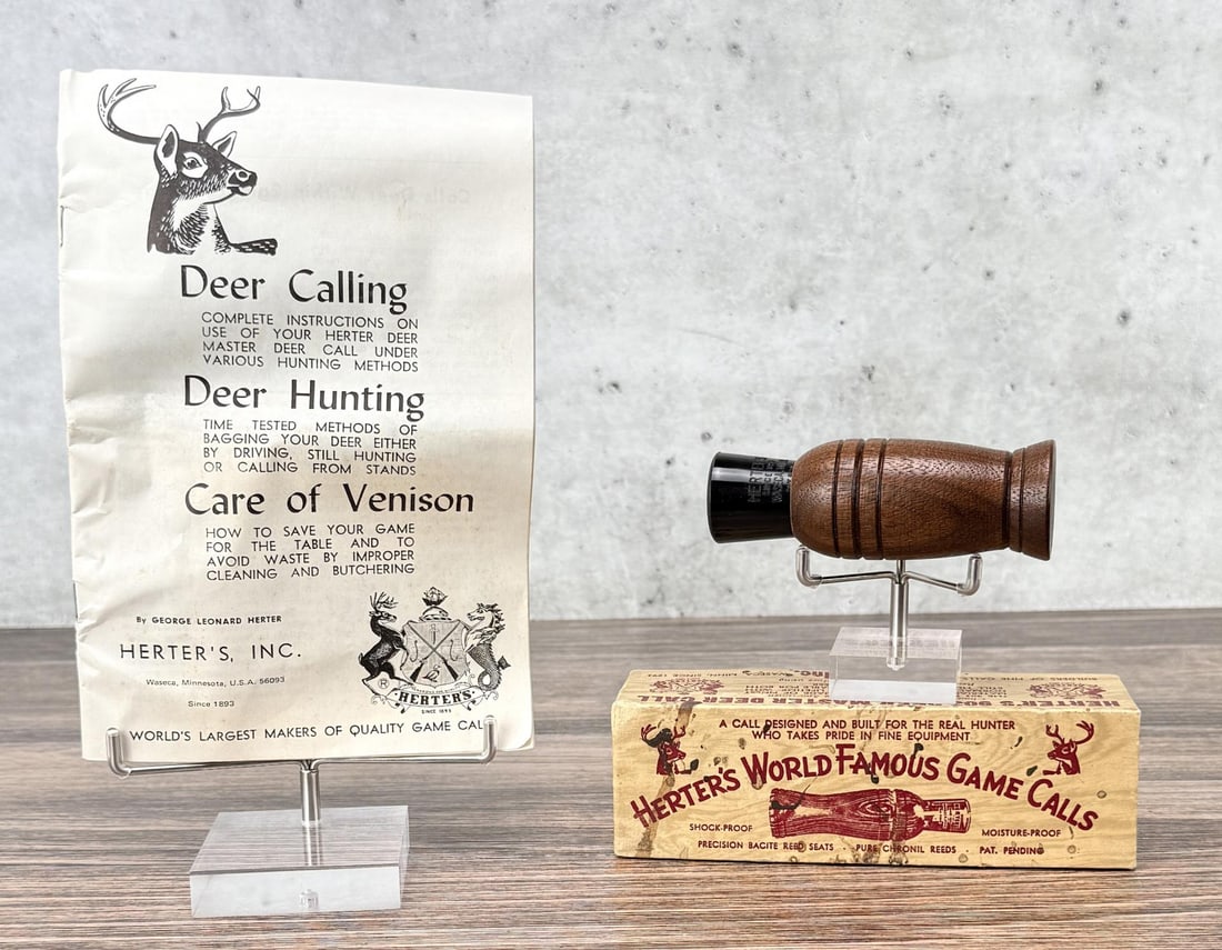 Herters 903 Deer Hunting Call: Nice call in box.