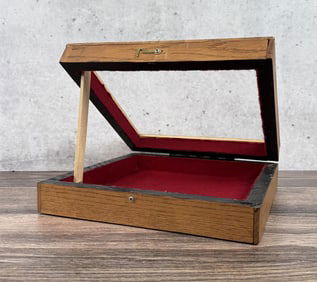 Wood Display Showcase