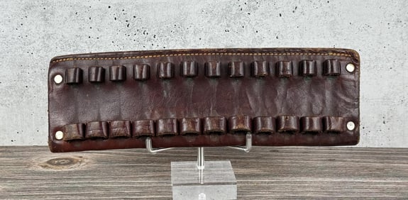 Eubanks Pioneer Leather Cartridge Ammo Belt Slide