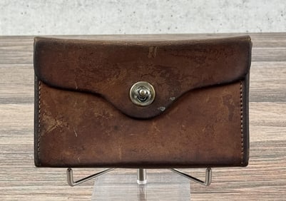 George Lawrence Co Leather Cartridge Box