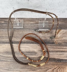 Montana Ranch Used Braided Leather Reins