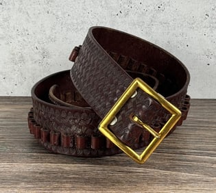 Eubanks Pioneer Leather Boise Idaho Pistol Belt