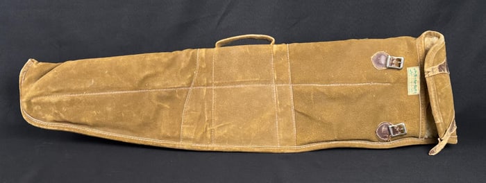 Schoellkopf Fleece Lined Suede Shotgun Case