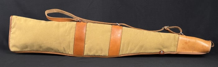 Moose Brand Canvas & Leather Rifle Soft Case