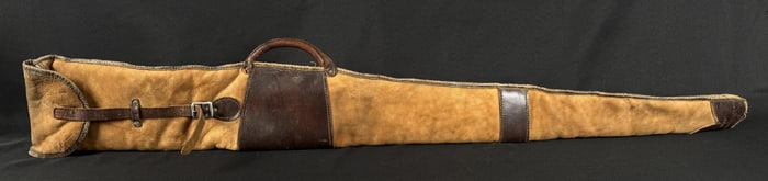 Antique Leather Rifle Case