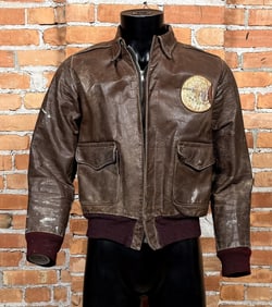 WW2 A2 USAAF Army Air Corps Pilot Flight Jacket