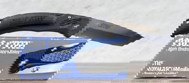 Vintage Cold Steel Voyager 34MT Tanto Pocket Knife