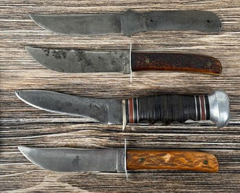 Collection of Remington Hunting Knives