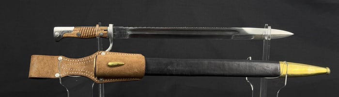 WWI WW1 German Sawback Bayonet