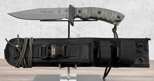Tops Apache Falcon Snake Blocker Knife