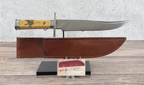 Walter Kneubuhler Custom Made Bowie Knife