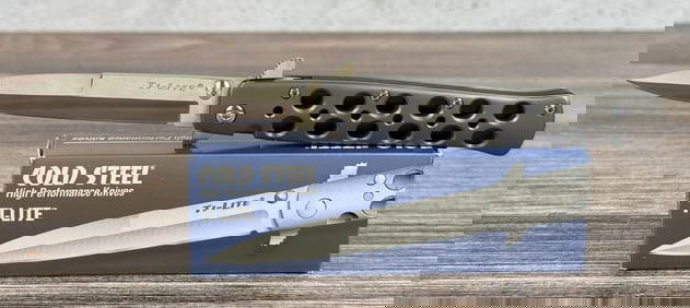 Cold Steel TI-Lite Titanium Butterfly Knife Japan