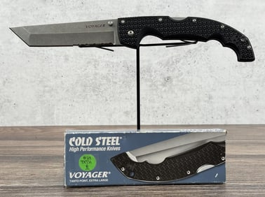 Cold Steel Voyager Tanto Point Knife 29TXTH