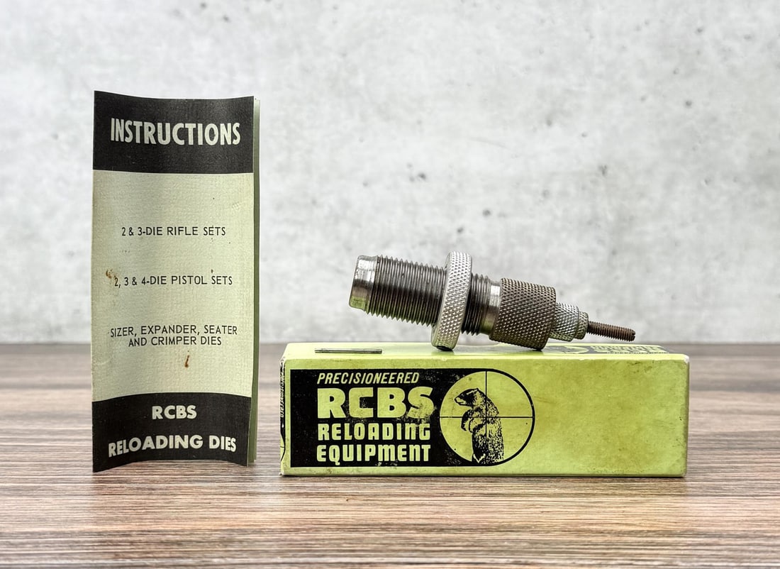 RCBS .243 Win Neck Size Reloading Die: Nice example.