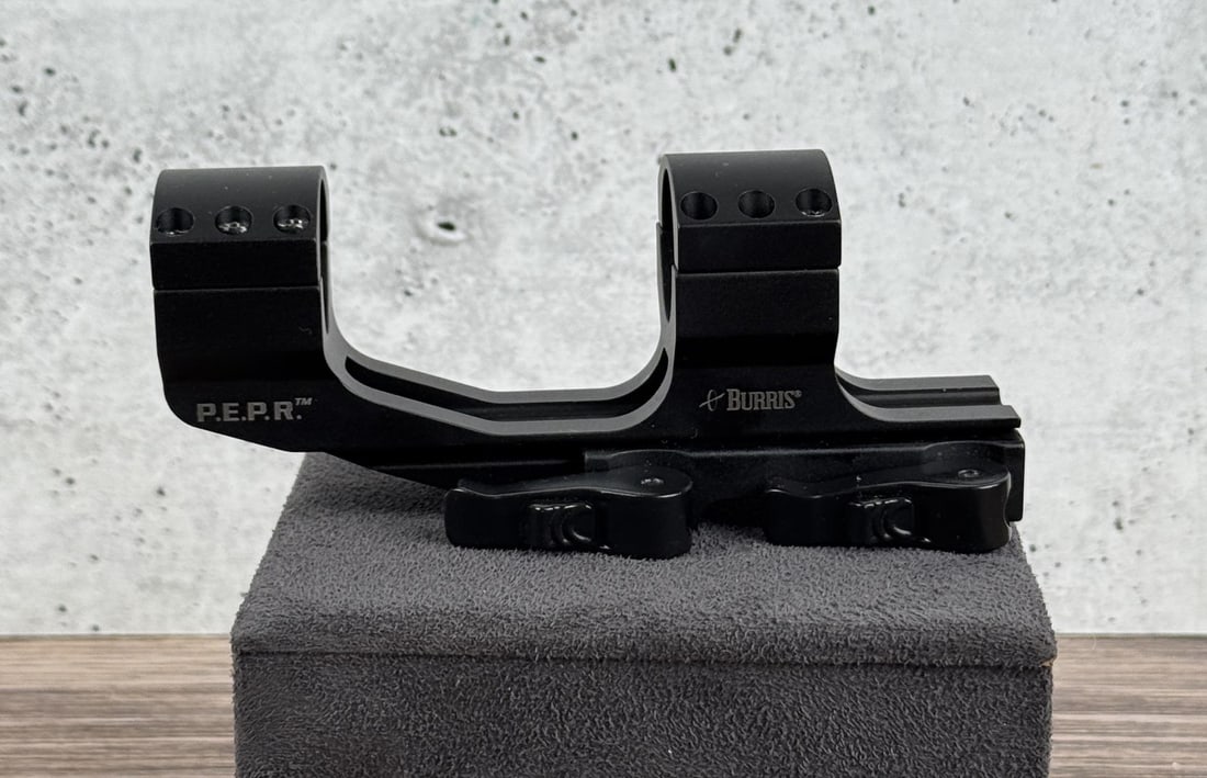 Burris P.E.P.R. Scope Mount Rings: Ready to use.