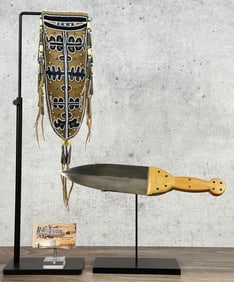 Walter Kneubuhler Custom Made Crow Stabber Knife