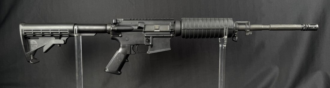 Bushmaster XM15-E2S 5.56 AR-15 Rifle: 16" Barrel. Requires FFL Transfer. C&R not accepted. No sales to the following areas, a bid from any of these restricted areas will result in immediate termination of your agility to place bids with o
