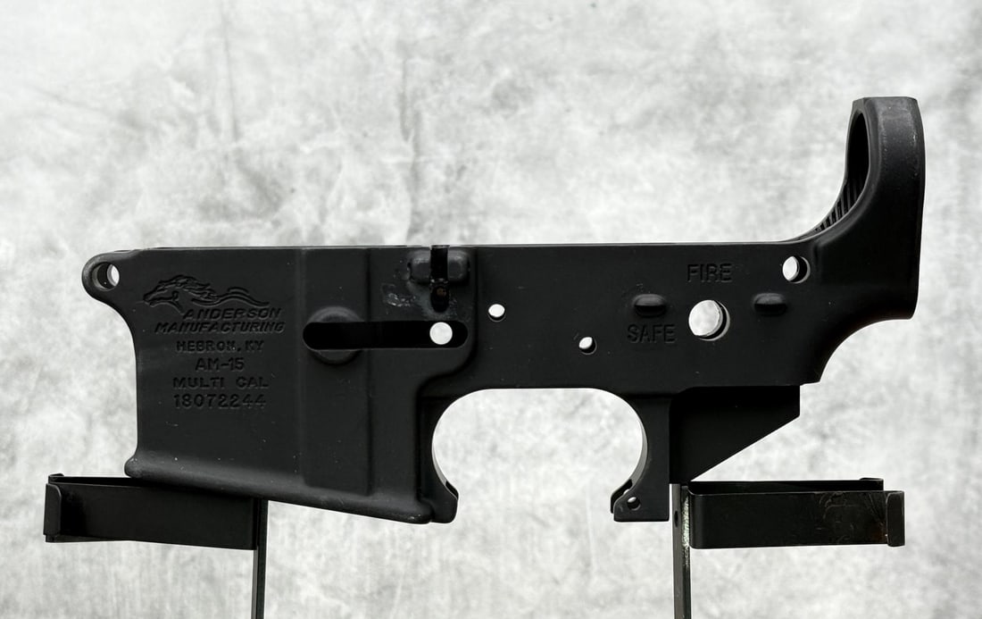 Anderson Manufacturing AM-15 AR-15 Lower Receiver: Requires FFL Transfer. No sales to the following areas, a bid from any of these restricted areas will result in immediate termination of your agility to place bids with our auction company in perpetui