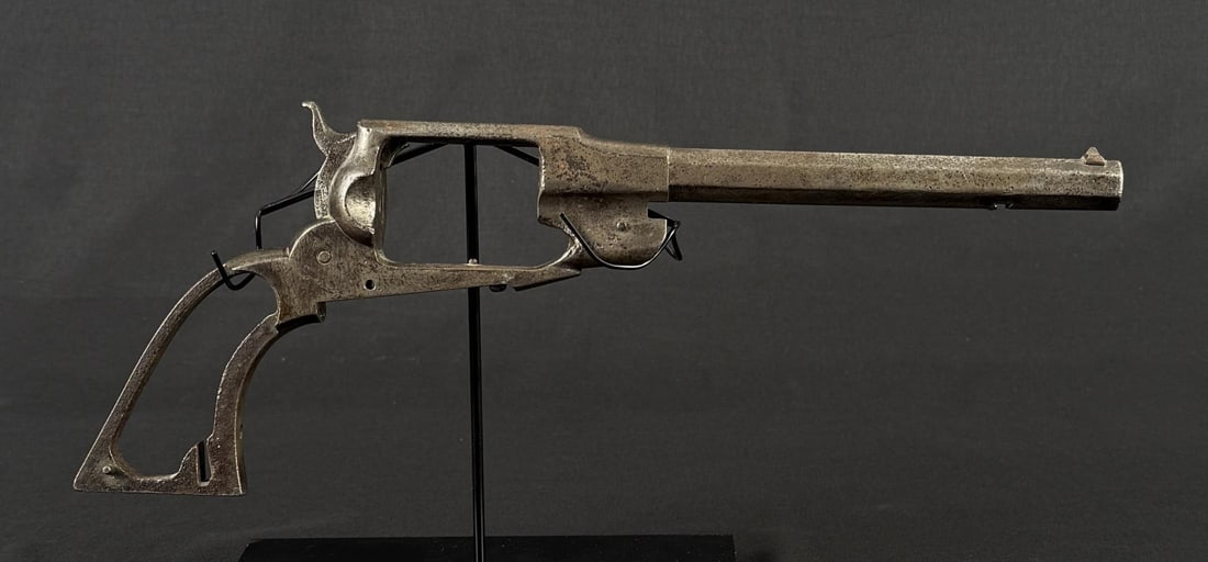 Montana Dug Remington Model 1861 Revolver: Dug condition. Barrel is 7 1/2" Long. Antique, does not require FFL transfer. No international sales.